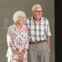 Sir Mark Dunajtschik Dorothy Spotswood 2