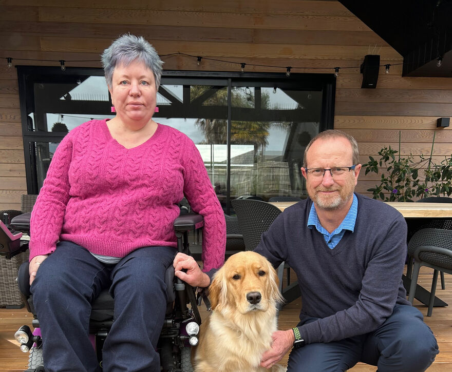 Michelle and Blair Hawkes Bay Square