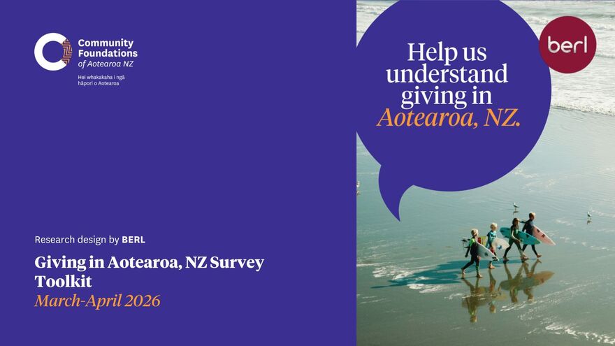Giving Aotearoa Survey Toolkit 1