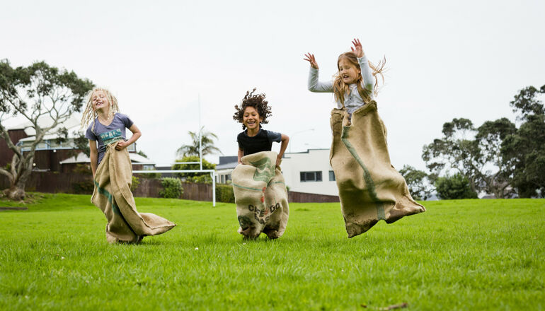 Kids Sack Race