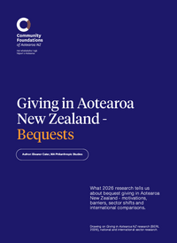Giving in Aotearoa NZ Bequests